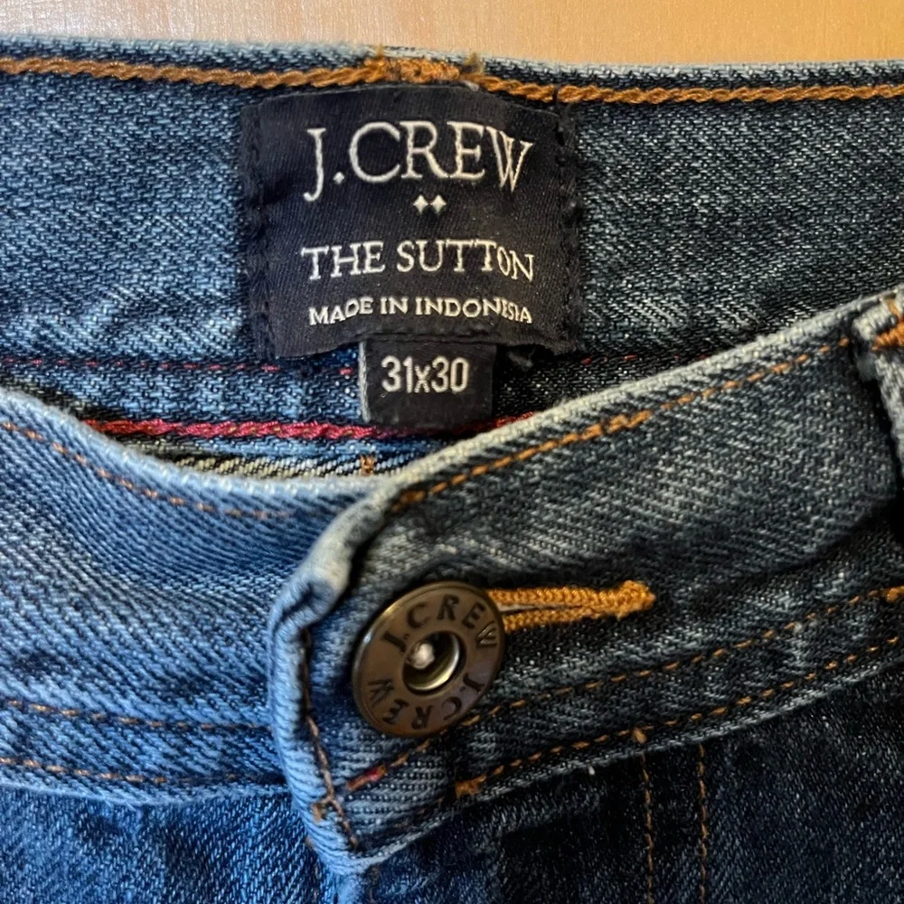 J. Crew men’s Sutton slim jeans 31 x 30